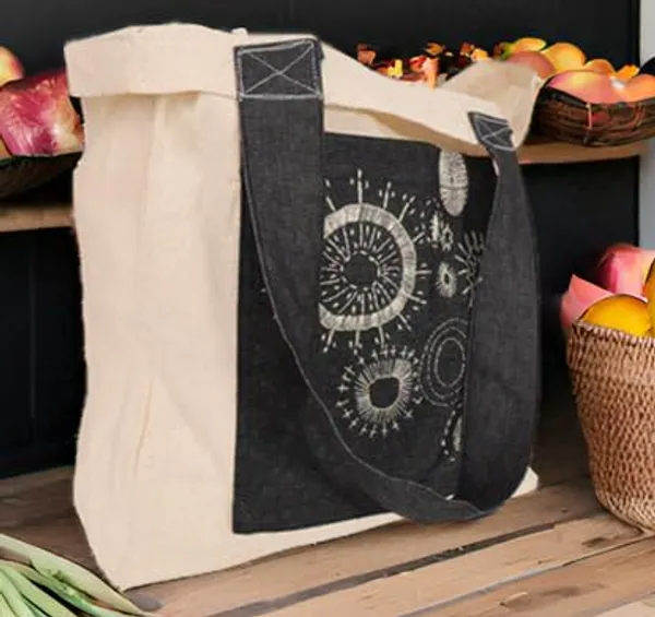 INDHA_Hand_Embroidered_Cotton_Tote_Bag_with_Embroidered_Motif_&_Block_Print_|_Eco-Friendly,_Artisanal,_Stylish,_Sustainable_Gift_&_Everyday_Travel_Bag|_Awesome_Carry_Bag