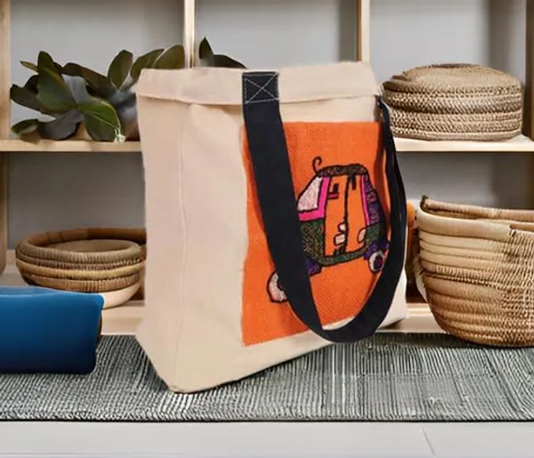 Hand_Embroidered_Cotton_Tote_Bag_with_Embroidered_Motif_&_Block_Print_|_Eco-Friendly,_Artisanal,_Stylish,_Sustainable_Gift_&_Everyday_Travel_Bag|_Awesome_Carry_Bag