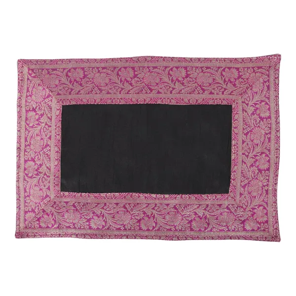 Indha_Table_Mat_&_Runner_Set,_Elegant_and_Timeless_Dining_Set_for_Special_Occasions_and_Luxurious_Home_Decor,Office_Party_Mat,_Cafe_Table_Mat,_Restaurant_Mat,_Gifting_Mat_(Black-TMRBDPL)
