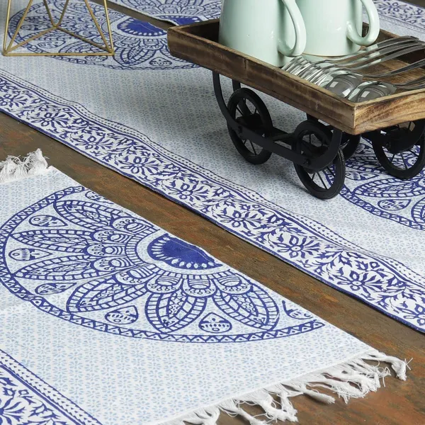 Indha_Table_Mat_&_Runner_Set,_Elegant_and_Timeless_Dining_Set_for_Special_Occasions_and_Luxurious_Home_Decor,Office_Party_Mat,_Cafe_Table_Mat,_Restaurant_Mat,_Gifting_Mat_(White-TBRSBBP)
