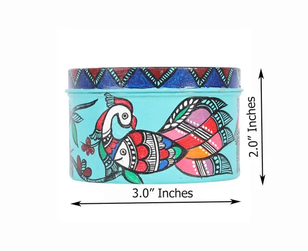 Indha_Fragrance_Candle_with_Artistic_Hand-Painted_Box_–_Sky_Blue_Majestic_Fish_&_Peacock,_Smokeless,_Scented,_Decorative,_Burns_up_to_8_Hour
