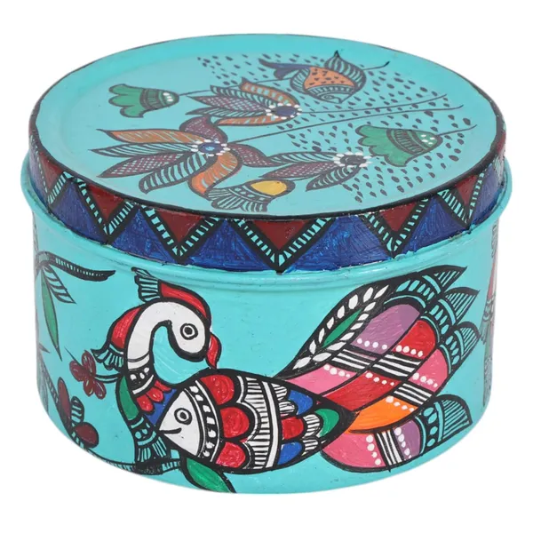 Indha_Fragrance_Candle_with_Artistic_Hand-Painted_Box_–_Sky_Blue_Majestic_Fish_&_Peacock,_Smokeless,_Scented,_Decorative,_Burns_up_to_8_Hour