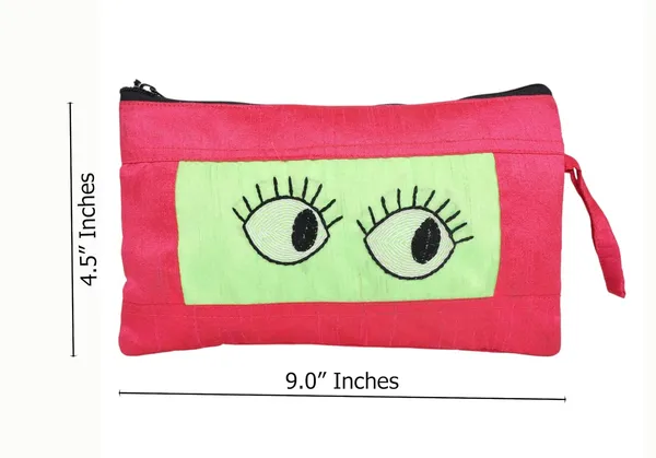 Indha_Hand_Block_Printed_Cotton_Utility_Pouch_|_Eco-Friendly_&_Upcycled_|_Handmade_Multipurpose_Travel_Pouch_for_Daily_Use_&_Storage_|_Artisan_Block_Print_Pouch_(Pink_Double_Eye_Dupion-PPDEENP)