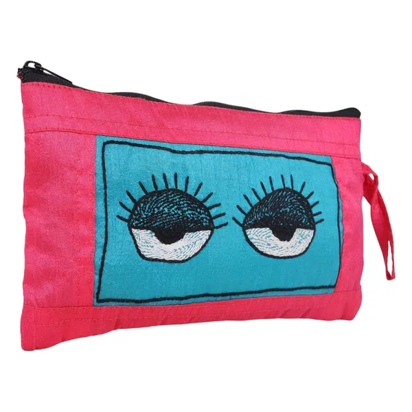 Indha_Hand_Block_Printed_Cotton_Utility_Pouch_|_Eco-Friendly_&_Upcycled_|_Handmade_Multipurpose_Travel_Pouch_for_Daily_Use_&_Storage_|_Artisan_Block_Print_Pouch_(Pink_Double_Eye_Dupion-_PPDEESBC)