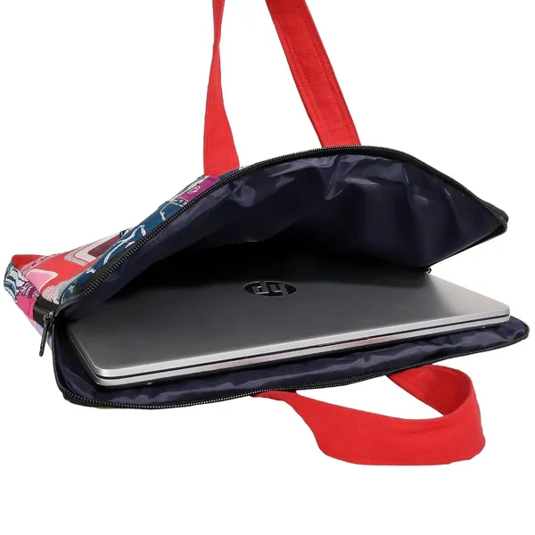 Indha_Multicolor_Upcycled_Cotton_Patchwork_Laptop_Sleeve_–_Hand_Embroidered_Motif,_Eco-Friendly_11"x14.5"_Padded_Bag_with_YKK_Zipper