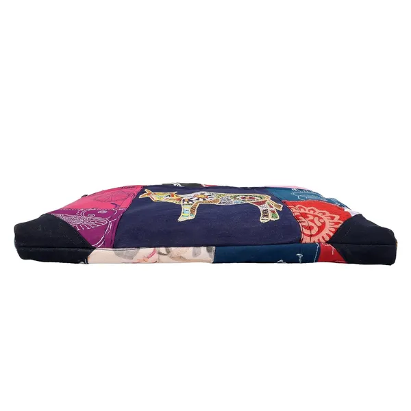 Indha_Multicolor_Upcycled_Cotton_Patchwork_Laptop_Sleeve_–_Hand_Embroidered_Motif,_Eco-Friendly_11"x14.5"_Padded_Bag_with_YKK_Zipper