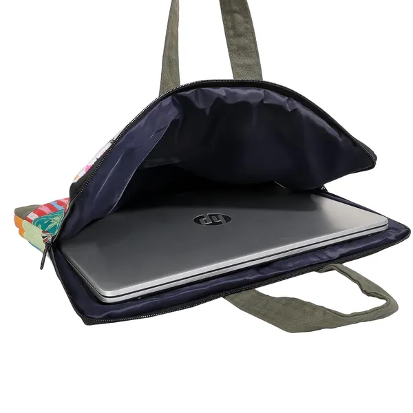 Indha_Multicolor_Upcycled_Cotton_Patchwork_Laptop_Sleeve_–_Hand_Embroidered_Motif,_Eco-Friendly_11"x14.5"_Padded_Bag_with_YKK_Zipper