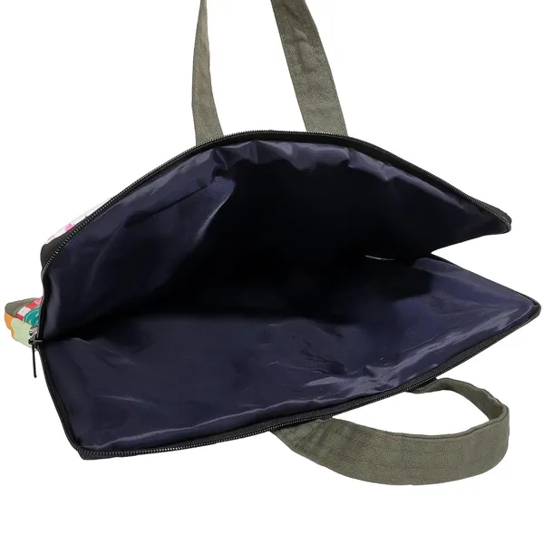 Indha_Multicolor_Upcycled_Cotton_Patchwork_Laptop_Sleeve_–_Hand_Embroidered_Motif,_Eco-Friendly_11"x14.5"_Padded_Bag_with_YKK_Zipper
