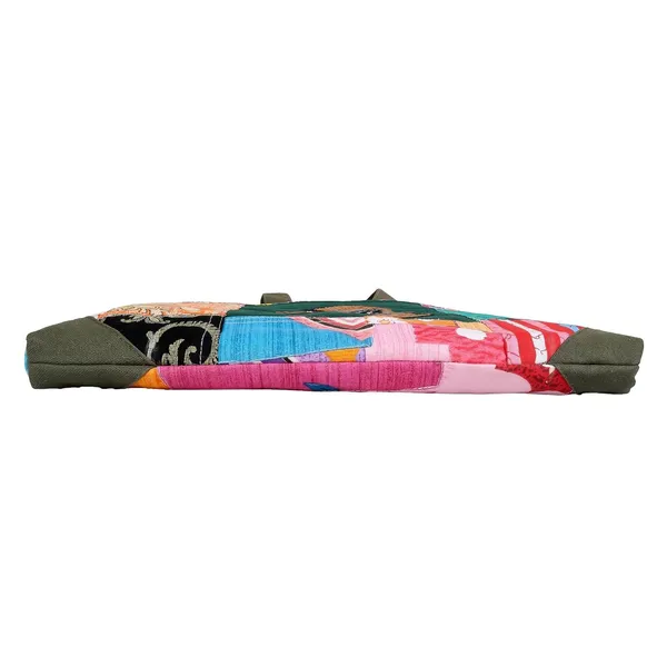 Indha_Multicolor_Upcycled_Cotton_Patchwork_Laptop_Sleeve_–_Hand_Embroidered_Motif,_Eco-Friendly_11"x14.5"_Padded_Bag_with_YKK_Zipper