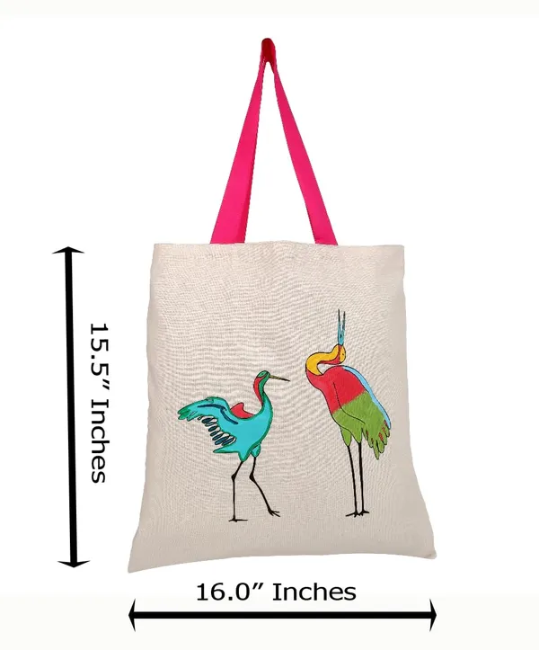 Indha_Hand-Painted_Cotton_Tote_Bag_|_Reusable_Shopping_&_Shoulder_Bag_|_Eco-Friendly_Handcrafted_Bag_for_Daily_Use