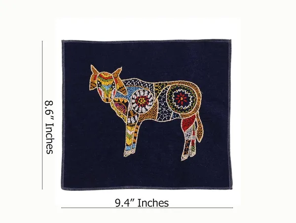Cow_Hand_Embroidery_Panel_–_Artisan_Folk_Decor_on_Dupion_Silk_(Blue)