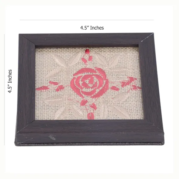 Indha_Hand_Embroidered_Glass_Coasters_–_Set_of_2_Handmade_Decorative_Drink_Coasters_for_Coffee_Table,_Dining,_and_Gifting_(Natural_Jute_Rose)