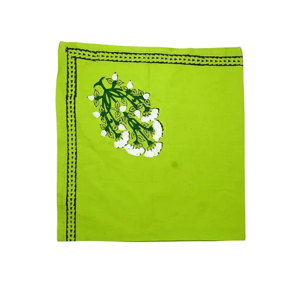 Indha_Hand_Block_Printed_White_Cotton_Napkin_Set_(Pack_of_6)_for_Home_&_Office_Celebrations_(Green-CNFBPG)