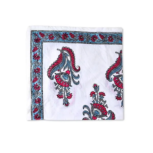 Indha_Hand_Block_Printed_White_Cotton_Napkin_Set_(Pack_of_6)_for_Home_&_Office_Celebrations_(White-NWCBPPS6)