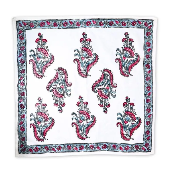 Indha_Hand_Block_Printed_White_Cotton_Napkin_Set_(Pack_of_6)_for_Home_&_Office_Celebrations_(White-NWCBPPS6)