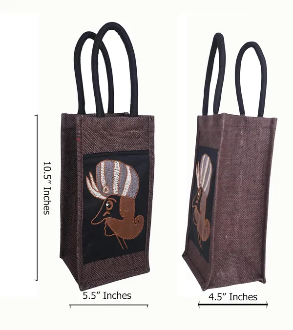 Indha_Premium_Jute_Bottle_Bag_–_Water_Bottle_Cover_for_1L_Gift_Bags,_Bottle_Bag_for_Office,_Travel_and_Carrier_Use_Sustainable_Jute_Bag_with_Embroidered_Motif