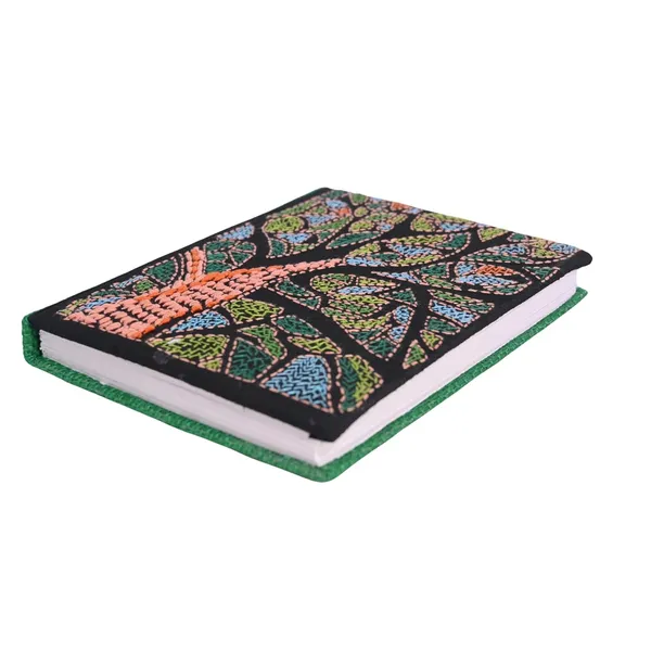 Black_Handcrafted_Recycled_Paper_Diary_Tree_Embroidery