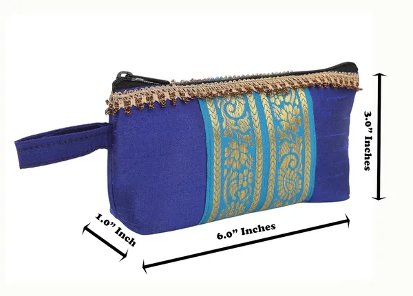 Indha_Hand_Block_Printed_Cotton_Utility_Pouch_|_Eco-Friendly_&_Upcycled_|_Handmade_Multipurpose_Travel_Pouch_for_Daily_Use_&_Storage_|_Artisan_Block_Print_Pouch_(Blue_Dupion_-_UPSBFL)