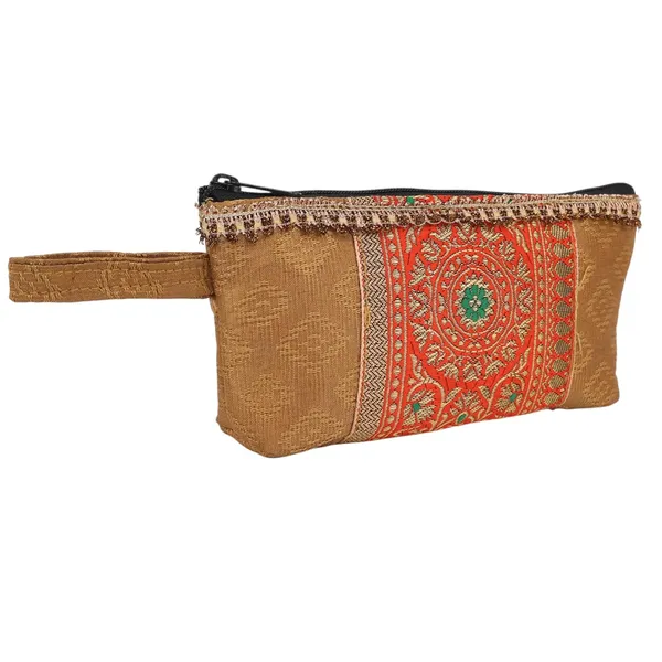 Indha_Hand_Block_Printed_Cotton_Utility_Pouch_|_Eco-Friendly_&_Upcycled_|_Handmade_Multipurpose_Travel_Pouch_for_Daily_Use_&_Storage_|_Artisan_Block_Print_Pouch_(Golden-UPSTRL)