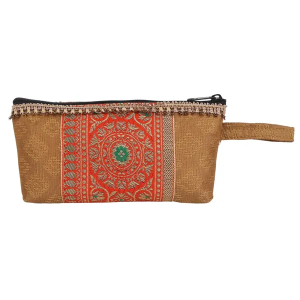 Indha_Hand_Block_Printed_Cotton_Utility_Pouch_|_Eco-Friendly_&_Upcycled_|_Handmade_Multipurpose_Travel_Pouch_for_Daily_Use_&_Storage_|_Artisan_Block_Print_Pouch_(Golden-UPSTRL)