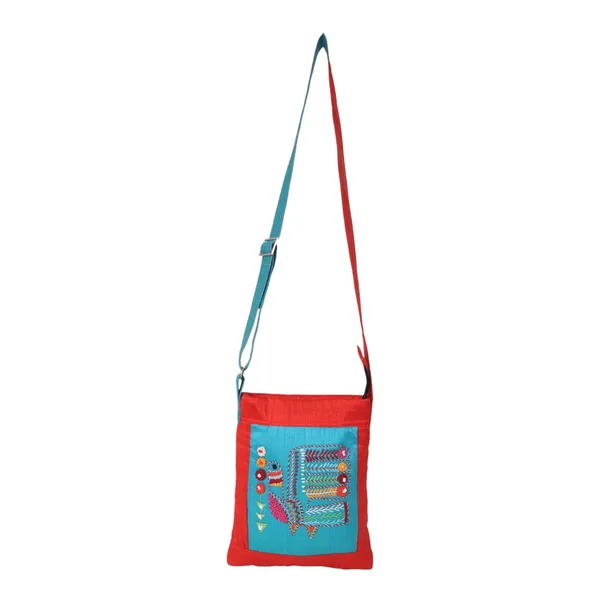 Sky_Blue_Turkey_Bird_Embroidery_Sling_Bag