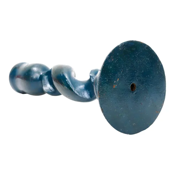Indha_Hand-Painted_Wooden_Candle_Stand_|_Antique_Vintage_Spiral_Design_|_Taper_Candle_Holder_for_Home_Table_D�cor_|_Handmade_Wooden_Showpiece_|_5.5_Inch_|_Gift_for_Festivals_&_Housewarming