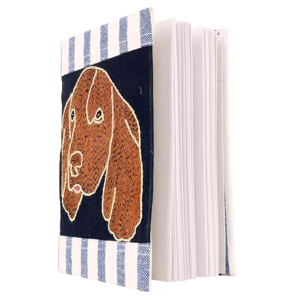 INDHA_Hand-Embroidered_Dog_Motif_Diary_|_Upcycled_Denim_Cover_|_Recycled_Paper_Notebook_|_Eco-Friendly_Journal_for_Office,_School_&_Gifting_|_50_Pages_|_Handmade_in_India