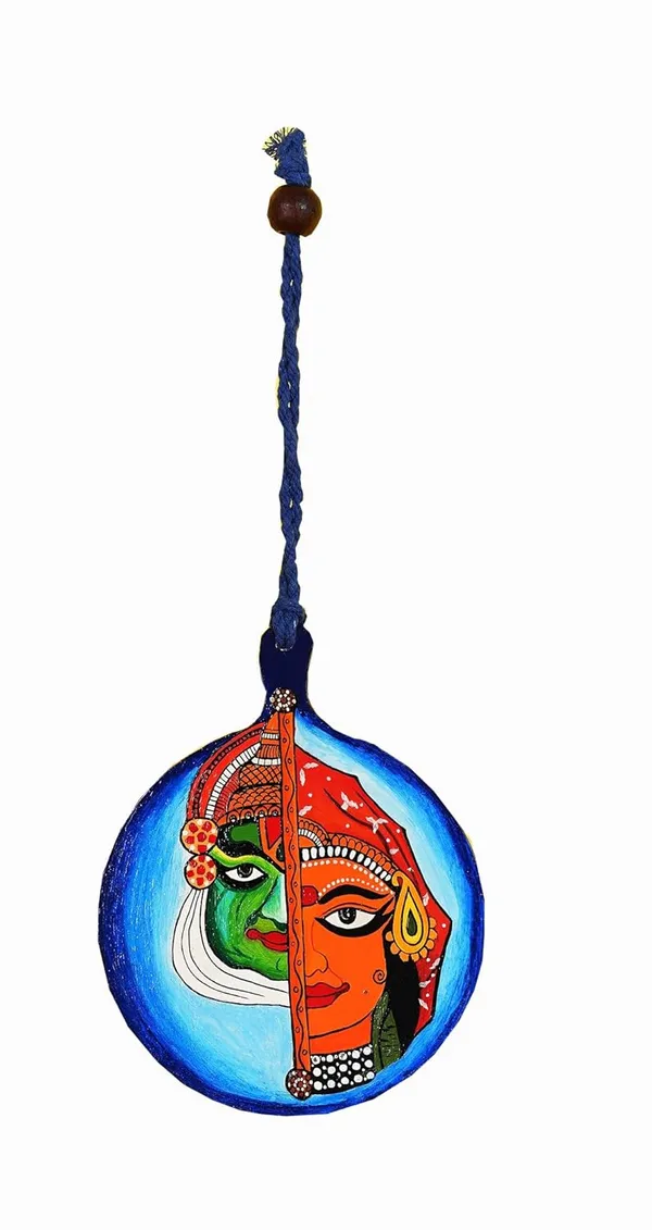 Indha_Hand-Painted_Wooden_Wall_Hanging_�_Half_Face_Folk_Art_|_Vibrant_Traditional_Wall_Accent_|_Ready_to_Hang_|_Handmade_Gift_for_Festivals_&_Home_D�cor