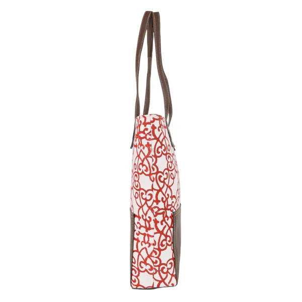 Indha_Handmade_Canvas_Tote_Bag_for_Women_|_Red_Motif_Hand_Block_Print_with_Brown_Vegan_Leather_Patch_|_Spacious_Everyday_Shoulder_Bag_|_Work,_College_&_Shopping_Tote