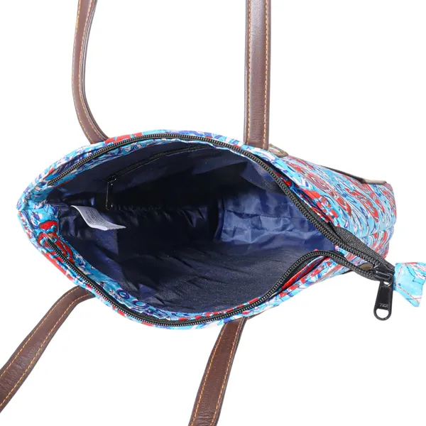 Indha_Printed_Canvas_Tote_Bag_for_Women_|_Sky_Blue_&_Red_Floral_Hand_Block_Print_|_Brown_Vegan_Leather_Appliqu�_|_Lightweight_Everyday_Shoulder_Bag_for_Work,_College_&_Shopping
