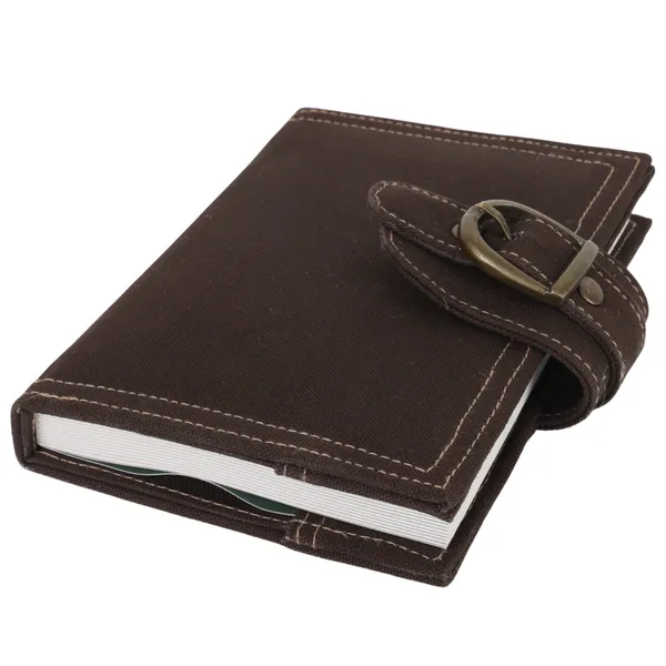 INDHA_Executive_Diary_–_Agri-Waste_Paper_Edition_(Earth_Brown)_|_110_GSM_Sustainable_Pages_|_Handcrafted_Canvas_Cover_|_5_x_7.5_Inch_Premium_Office_&_Corporate_Gift_Journal