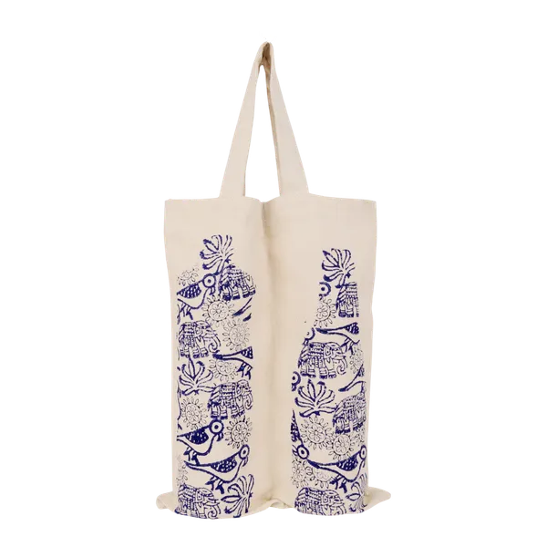 Indha_Contemporary_Block_Printed_Bottle_Carry_Bag_|_Premium_Cotton_Canvas_Gift_Bag_for_Bottles