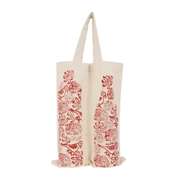 Indha_Earthy_Cotton_Bottle_Carry_Bag_|_Hand_Block_Printed_Canvas_Gift_Bag_for_Water,_Wine_&_Beverage_Bottles