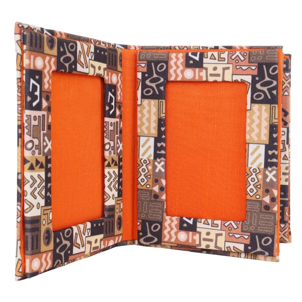 Indha_Fold-Out_Table_Top_Keepsake_Photo_Frame_|_African_Motif_Print_|_Dupion_Silk_Finish_|_Handmade_Desk_Décor_&_Pick-Me-Up_Gift_(5_×_7_Inches)