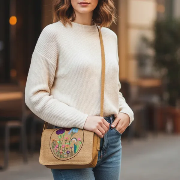 Indha_Golden_Hand_Embroidered_Floral_Box_Shoulder_Bag|Artisanal|Craft_Bag|Dupian_Silk