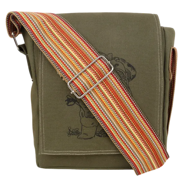 Indha_Green_Canvas_Crossbody_Bag_with_Fisherman_Art_Print_|_Stylish_Rugged_Messenger_Bag_for_Men