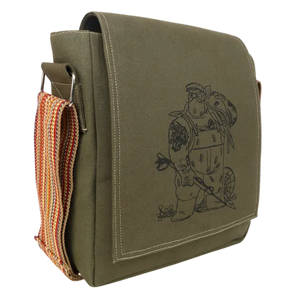 Indha_Green_Canvas_Crossbody_Bag_with_Fisherman_Art_Print_|_Stylish_Rugged_Messenger_Bag_for_Men