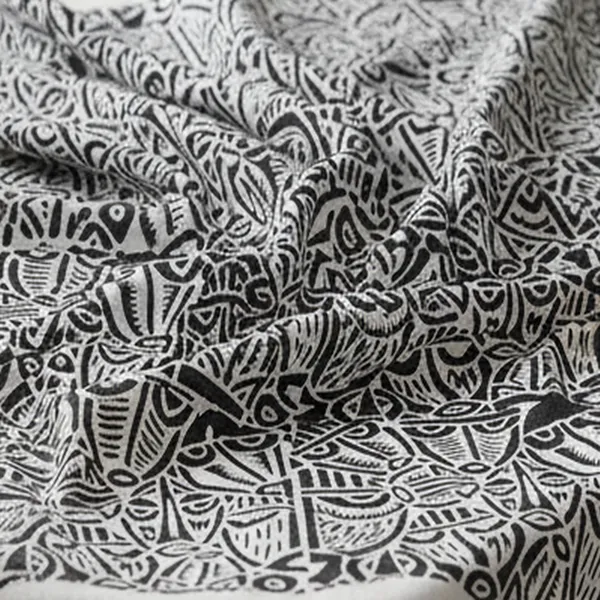 Indha_Hand_Block_Printed_Unstitched_Cotton_Fabric_(3_Meter)_–_White_with_Black_Abstract_Design_|_60x60_Thread_Count_|_120-150_GSM_|_Soft_Breathable_Multipurpose_Fabric_for_Kurti,_Dress,_Craft_&_Home_Décor