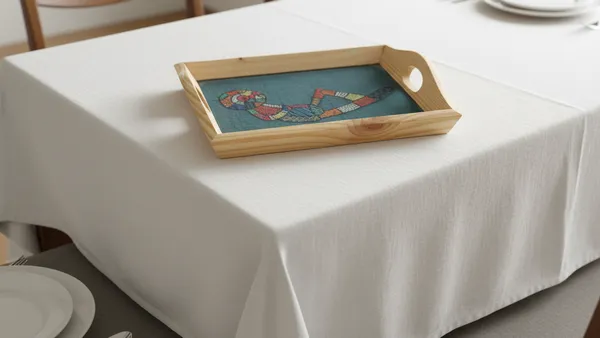 Indha_Hand_Embroidered_Dupion_Silk_Motif_Tray_|_Premium_Pine_Wood_Serving_Tray_|_Handmade_Decorative_Platter_for_Home,_Coffee_Table_&_Festive_Gifting_