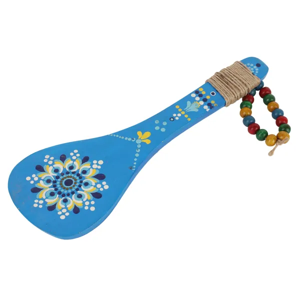 Indha_Hand-Painted_Wooden_Spoon_Décor_|_Rangoli_Motif_|_Beads_&_Jute_Detailing_|_Wooden_Wall_Accent_|_Unique_Souvenir_Gift_(Blue_Rangol)