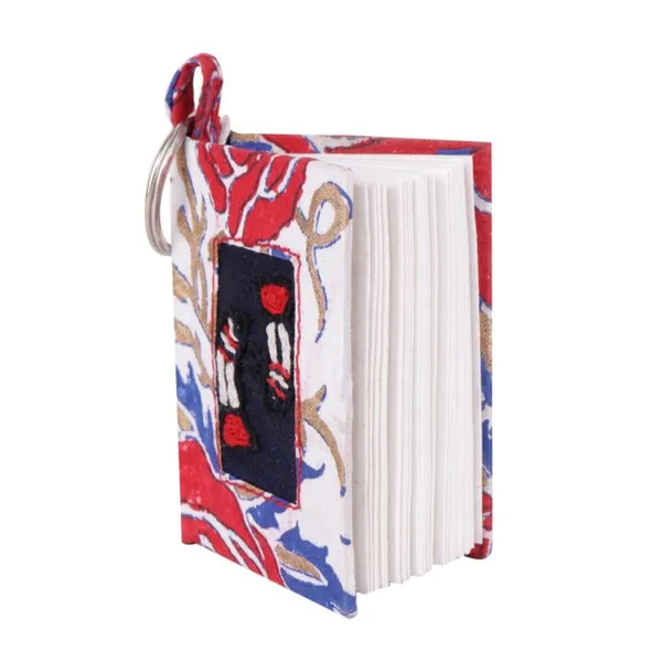 Indha_Handcrafted_Mini_Diary_Assorted_Set_of_5_|_Recycled_Paper_Notebook_with_Hand_Embroidered_Motif_&_Key_Ring_|_Pocket_Diary_for_Notes,_Gifts_&_Return_Favors_(2.5_x_3.2_Inches)