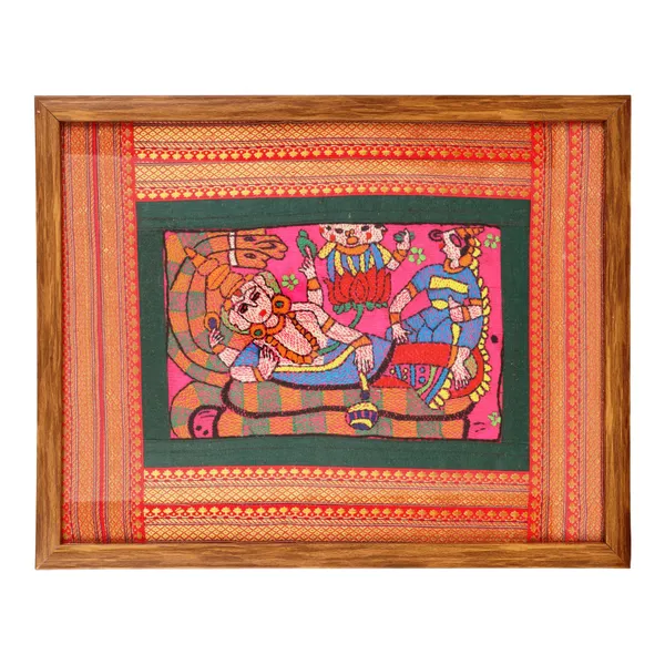 Indha_Handcrafted_Wall_Décor_–_Lord_Vishnu_Embroidery_|_Wooden_Frame_|_Premium_Vegan_Leather_Back_Finish_|_11.0_X_14.0_Inches