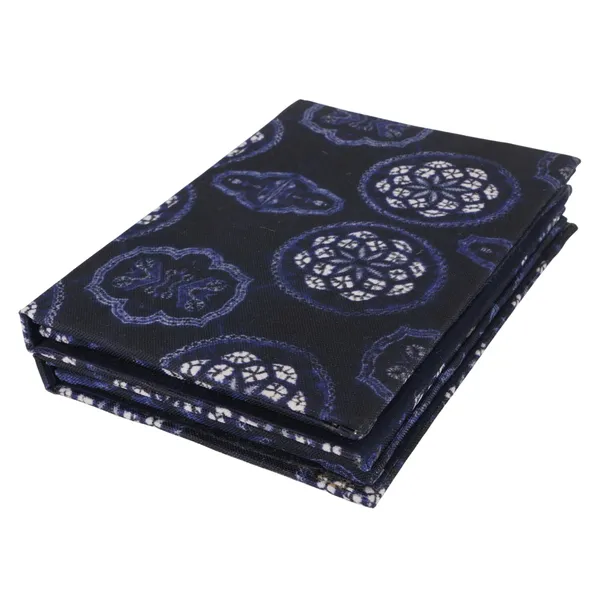 Indha_Handmade_4-in-1_Photo_Frame_Folder_|_Abstract_Print_Dupion_Silk_Cover_|_5_x_7_Inch_Decorative_Photo_Frame_|_Elegant_Gift_for_All_Occasions