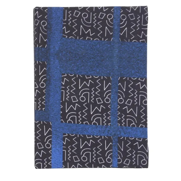 Indha_Handmade_4-in-1_Photo_Frame_Folder_|_Abstract_Print_Dupion_Silk_Cover_|_5_x_7_Inch_Decorative_Photo_Frame_|_Elegant_Gift_for_All_Occasions_(Blue)