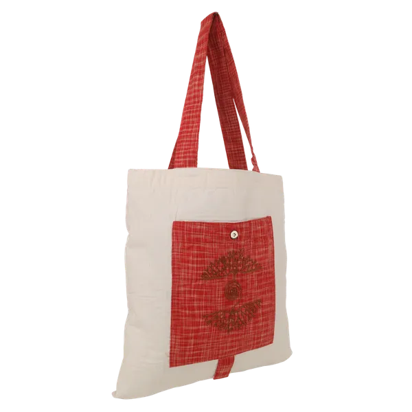 Indha_Terracotta_Red_Hand_Embroidered_Cotton_Tote_Bag_|_Rustic_Red_&_Off-White_Eco-Friendly_Shopping_Bag