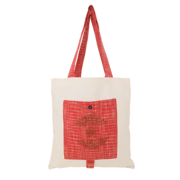 Indha_Terracotta_Red_Hand_Embroidered_Cotton_Tote_Bag_|_Rustic_Red_&_Off-White_Eco-Friendly_Shopping_Bag