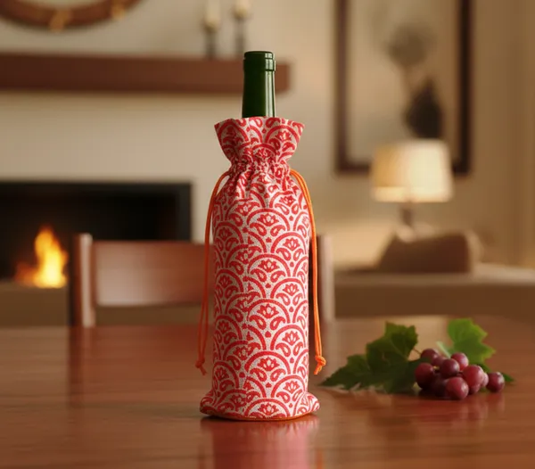Indha_Wine_&_Water_Bottle_Cover_-_Eco-Friendly,_Durable_&_Stylish_Storage_Sleeve_for_Bottles,_Perfect_for_Gifts_&_Partie_(Red_Leaves_Print)