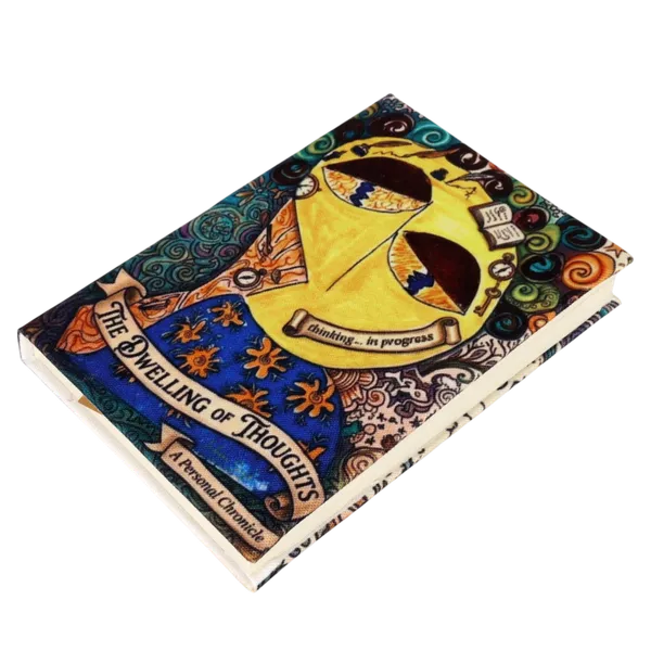 Indha_“Dwelling_of_Thoughts”_Diary_–_Handcrafted_Recycled_Paper_Journal_with_Artistic_Fusion_Cover