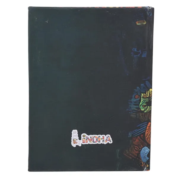 INDHA_Handmade_Recycled_Paper_Pocket_Diary_|_Upcycled_Printed_Motif_Cover_|_Eco-Friendly_Notebook_for_Office,_School_&_Gifting_|_50_Pages_|_3.5_x_5.0_Inches_|_Made_in_India_(Black_Abstrac_Art)