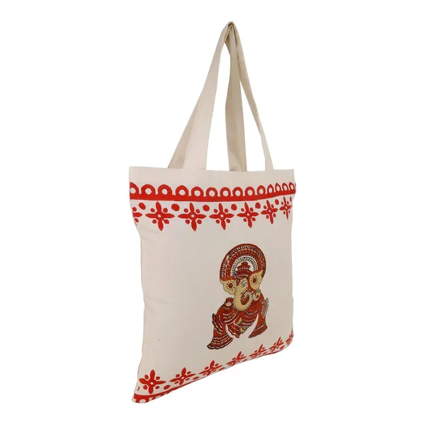 Indha_Hand_Block-Printed_Cotton_Tote_Bag_�_Lord_Ganesha_Motif_|_Eco-Friendly_Reusable_Gift_&_Puja_Bag_|_Handmade_by_Women_Artisans_in_India_|_Sustainable_Canvas_Tote